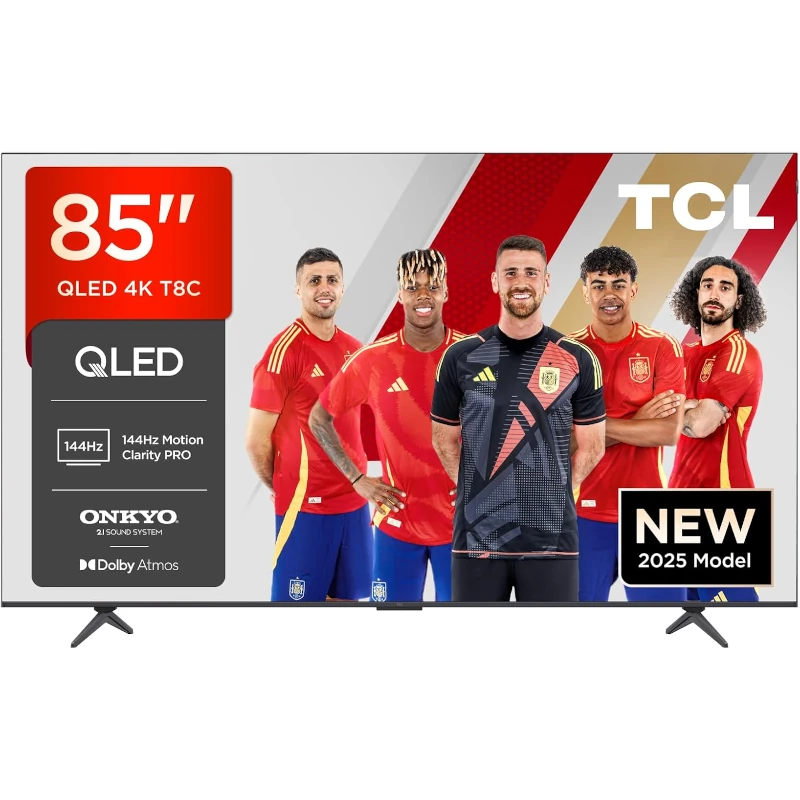 tcl 85 TCL 85T69C TV 85" Qled 4K Google TV Onkyo - Imagen 1